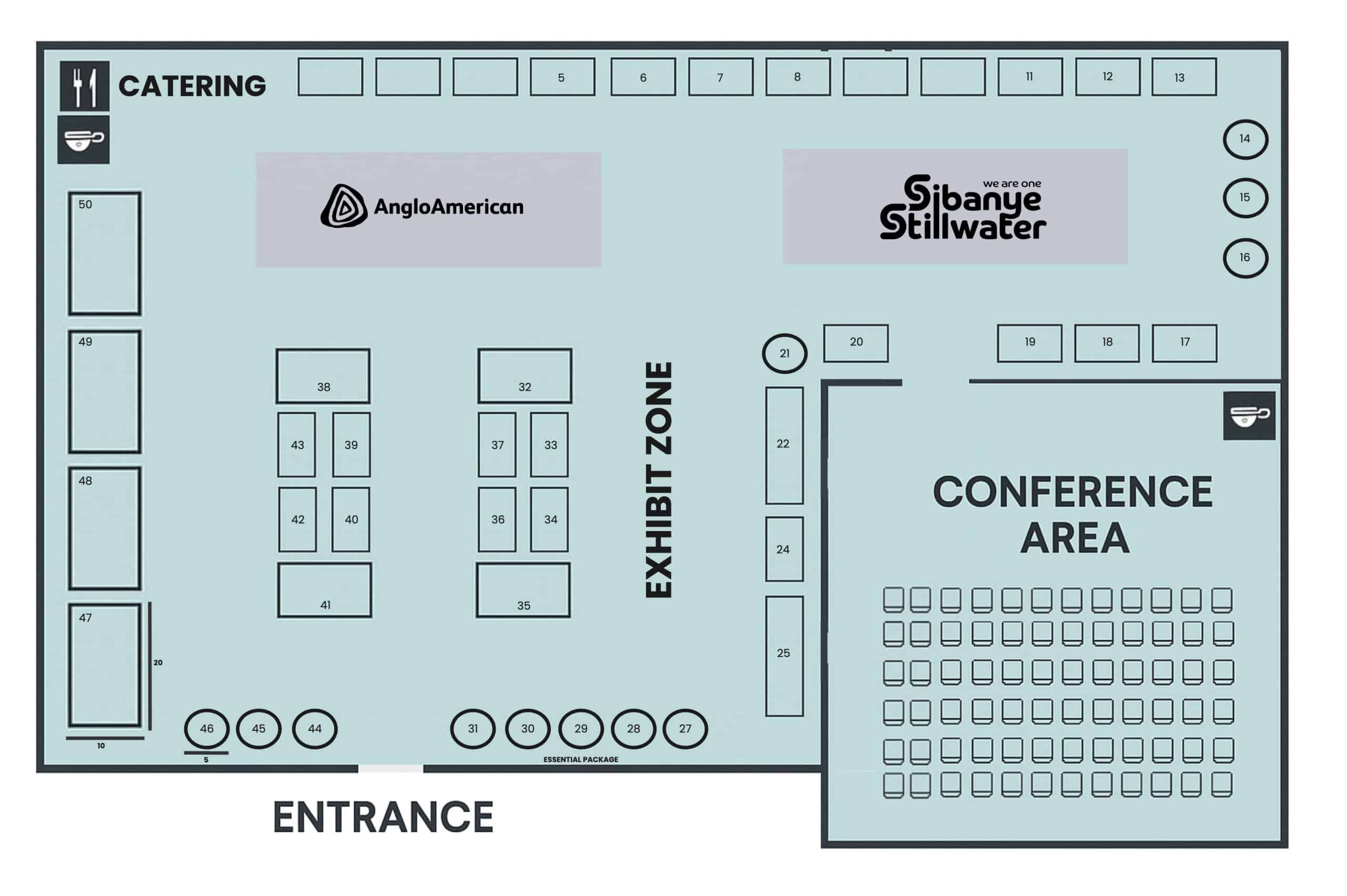 Floor Plan for Mining Tech